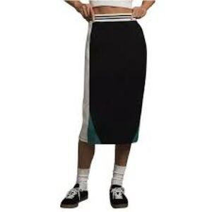 Chic Black and White Pencil Skirt